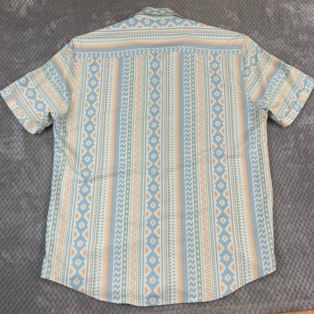 RSVLTS The Roosevelts XXL Southwestern Tribal Button Down Shirt Short Sleeve - Picture 7 of 9